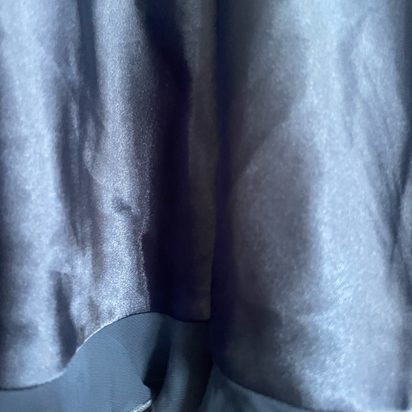 vintage blue silk slip dress - Picture 14 of 16